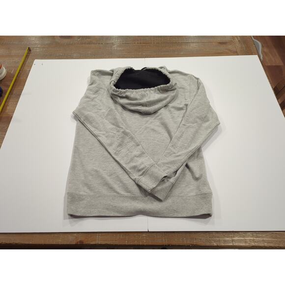 Harry Potter Deathly Hallows Gray Black Hooded Sweatshirt Wizarding World Small - Picture 11 of 12